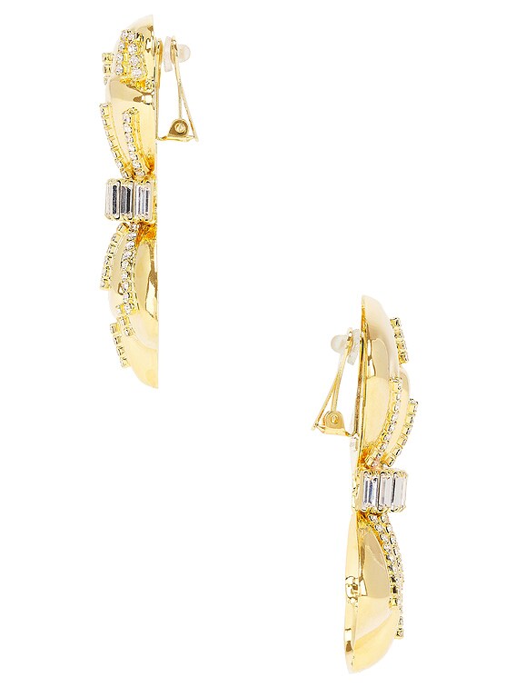 ピアス ALESSANDRA RICH l bow earrings (FABA3257J0024 0001) BOW EARRINGS – Alessandra Rich