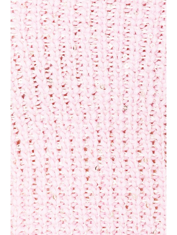 Alessandra Rich sequined midi pencil skirt - Pink