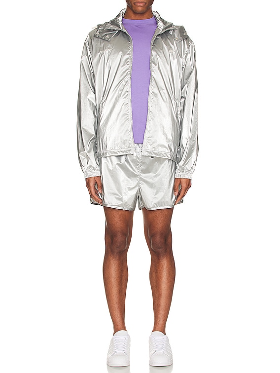adidas by Wales Bonner Silver Shorts in Silver Met | FWRD