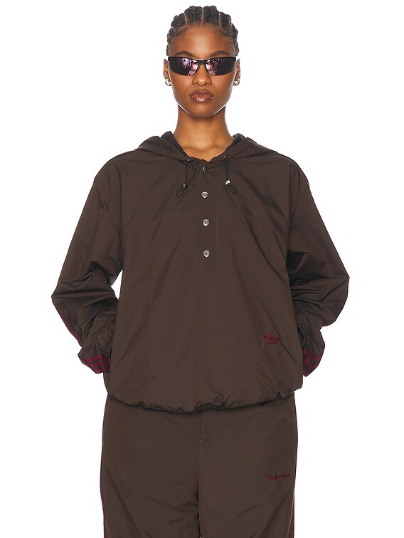 adidas by Wales Bonner Anorak in Night Brown | FWRD