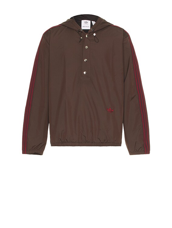 adidas by Wales Bonner Anorak in Night Brown | FWRD