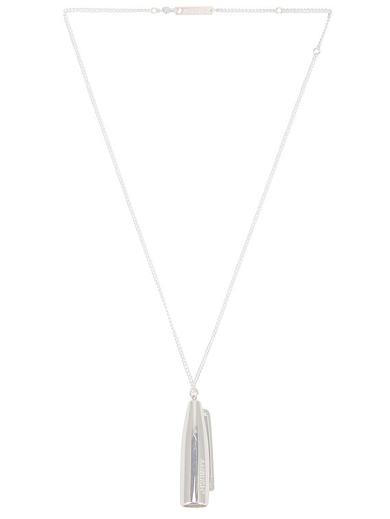Ambush Market Cap Charm Necklace in Silver | FWRD