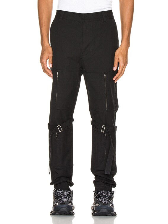 Ambush Zipper Bondage Pants in Black | FWRD Ambush Zipper Bondage Pants in Black | FWRD