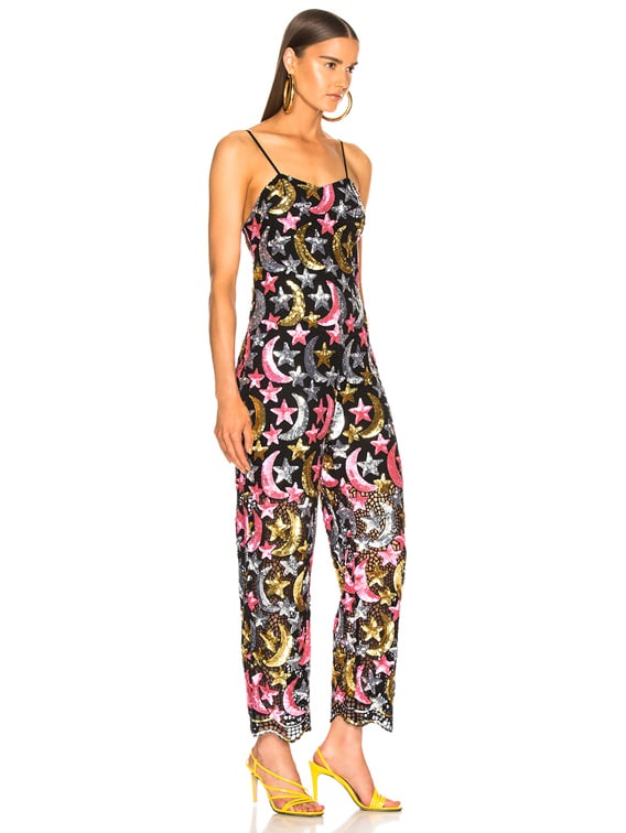 sequin star jumpsuit