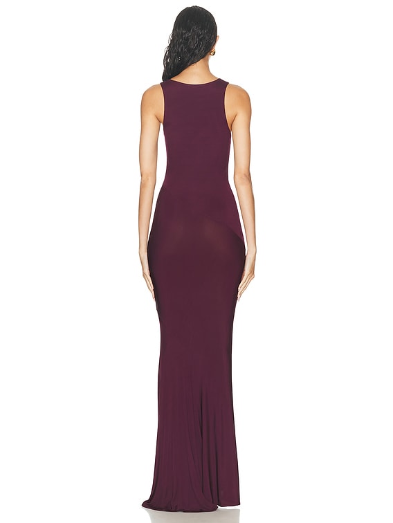 Sleeveless Bias Long Dress