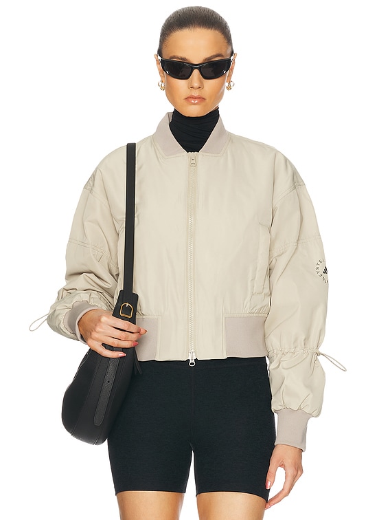 adidas by Stella McCartney Truenature Cropped Bomber Jacket