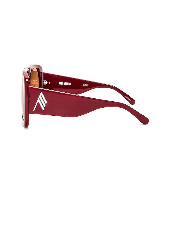 サングラス THE ATTICO Woman Sunglasses Burgundy ATTICO3C31SUN C31 The Attico Marfa Frame - Burgundy – Kith