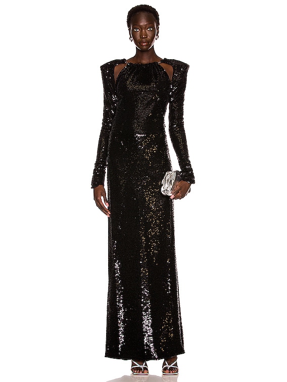 ワンピース THE ATTICO Sequin insert dress The Attico Sequin Insert Dress | ShopSimon
