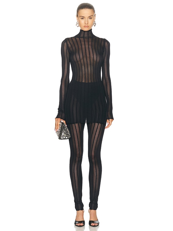 Sheer Mini Dress