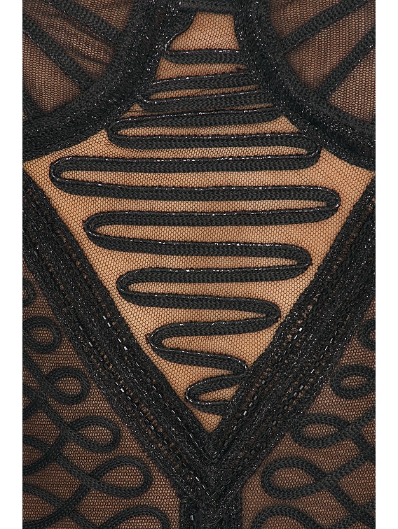 THE ATTICO Sleeveless Midi Dress in Black | FWRD
