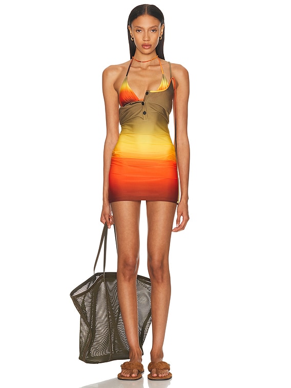 ワンピースその他 THE ATTICO Women Dresses 250WCA00397JJF006AA801 Brown 250WCA00384CCE001AA_064_2.jpg?