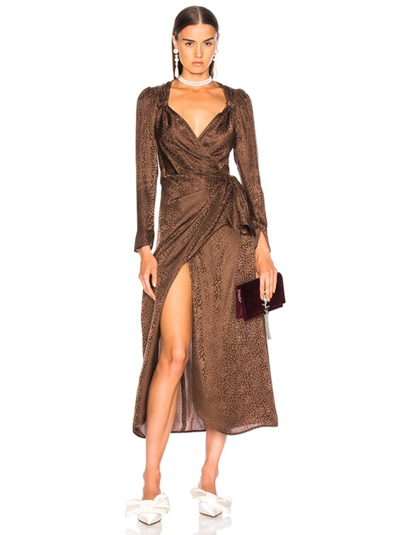 Jacquard Maxi Dress