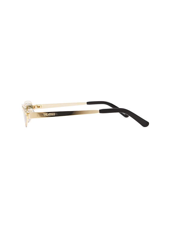 サングラス THE ATTICO SS25 Woman SUNGLASSES (ATTICO16C12SUN 12 YELLOW) THE ATTICO VANESSA/BRONZE - Sunglasses