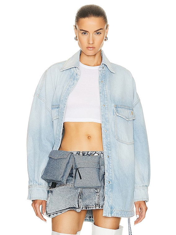 The Attico Oversized Denim Jacket