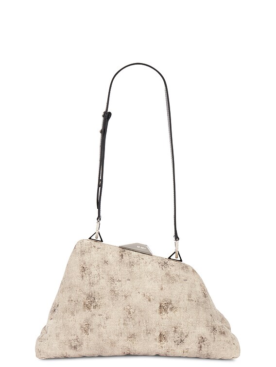 THE ATTICO Day Off Shoulder Bag in Sand Melange | FWRD
