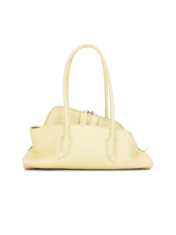THE ATTICO La Passeggiata Small Top Handle Bag in Dusty