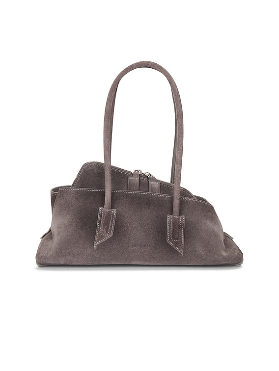 THE ATTICO La Passeggiata Small Top Handle Bag in Grey | FWRD