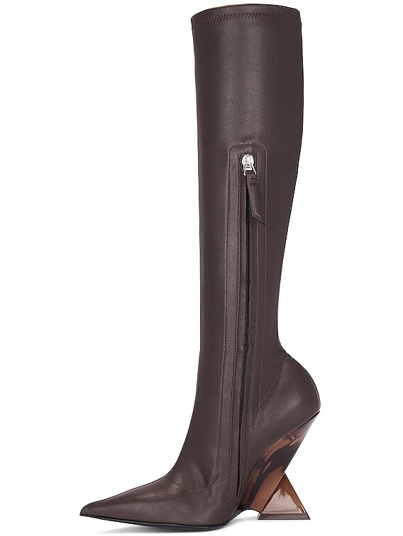 ブーツその他 THE ATTICO BOOTS (247WSH00842LBT019AA 100) THE ATTICO ブーツ - Chocolate | FWRD