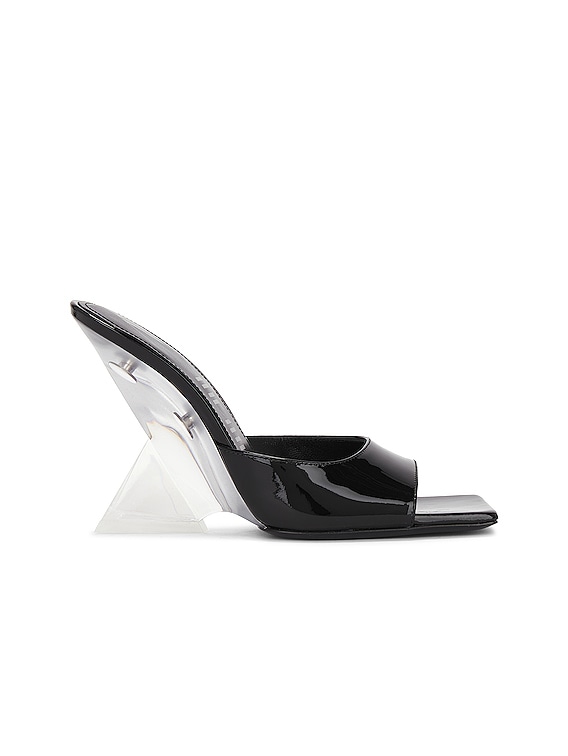 Attico Patterned Mules THE ATTICO Cheope Mule In Black FWRD