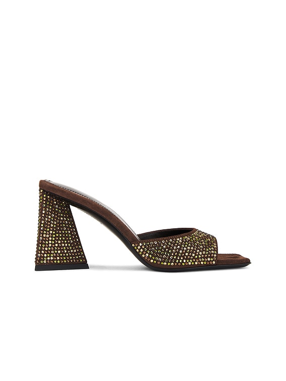 THE ATTICO Mini Devon Mule in Brown Shades | FWRD