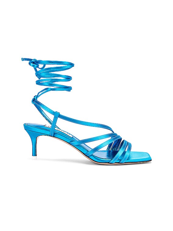 turquoise kitten heels