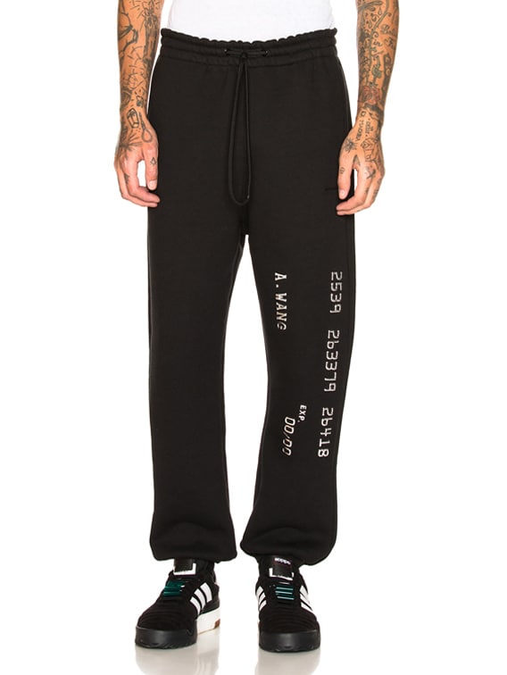 alexander wang adidas sweatpants