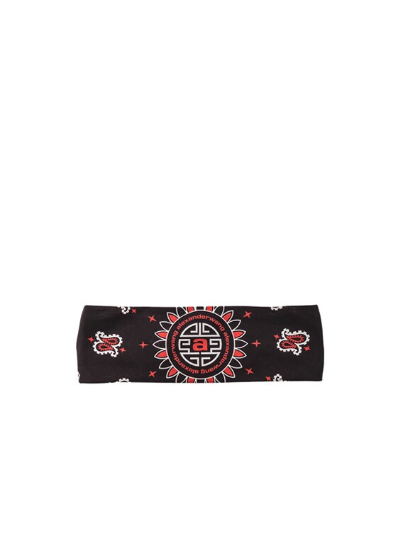 Alexander Wang Bandana Headband in Red | FWRD
