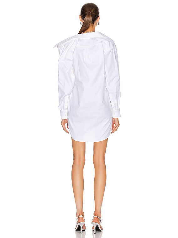 日本最大のブランド Alexander FWRD | White in Dress Shirt Twist Falling Wang トップス