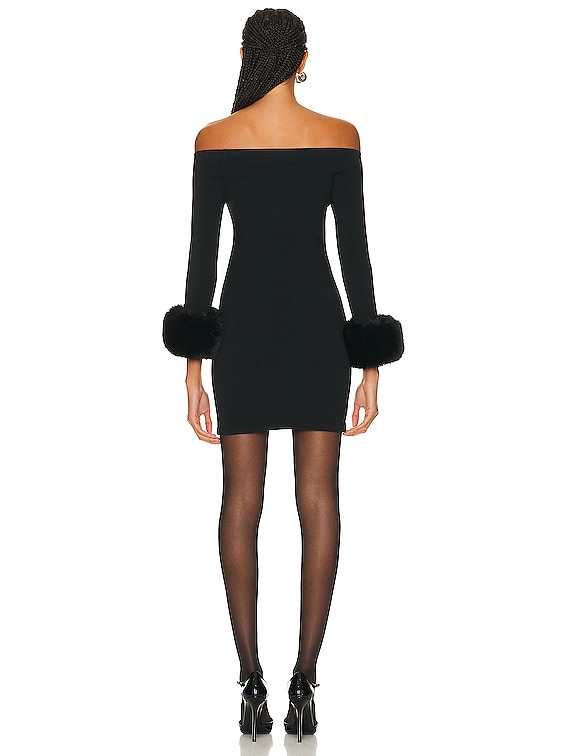 alexander wang velvet mini dress