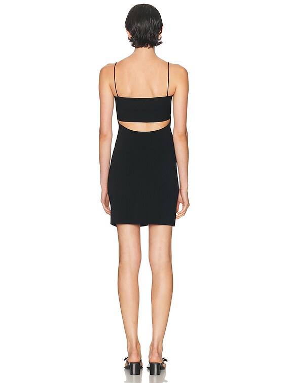 Alexander Wang Cami Band Mini Slip Dress in Black | FWRD