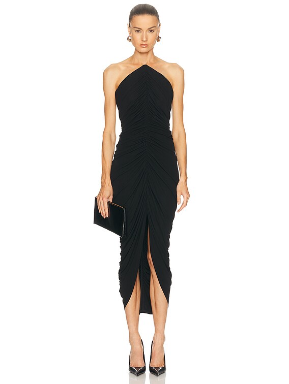 prom dress navy Allure 18-802 Modest Prom Dress