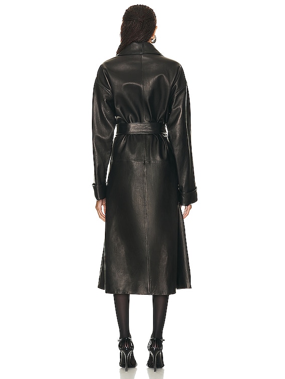Alexander Wang Bath Robe in Black | FWRD