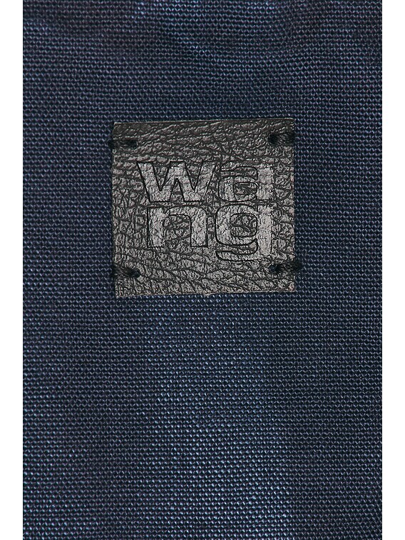 Alexander Wang Folded in Work Jacket in Washed Navy | FWRD