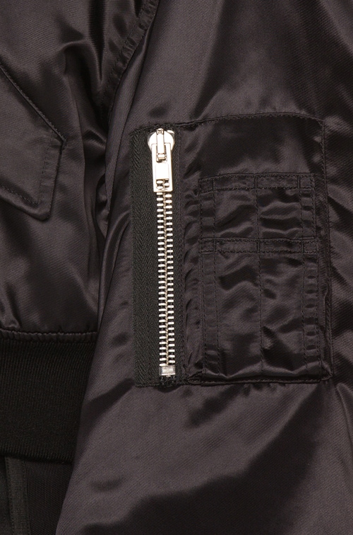 Alexander Wang Cropped Bomber Jacket in Matrix | FWRD