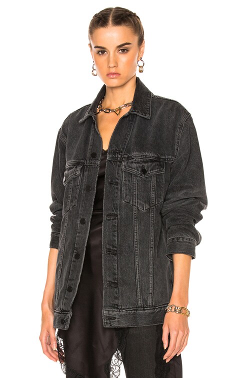 alexander wang jean jacket