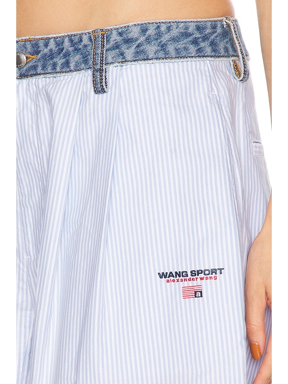 Denim Waistband Pant