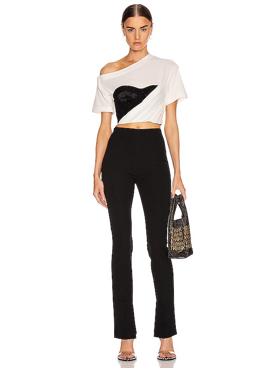 Alexander Wang Women Size 0 -Sleevless Crop Blouse Top T
