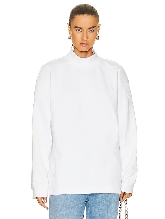 Alexander wang outlet mock neck pullover