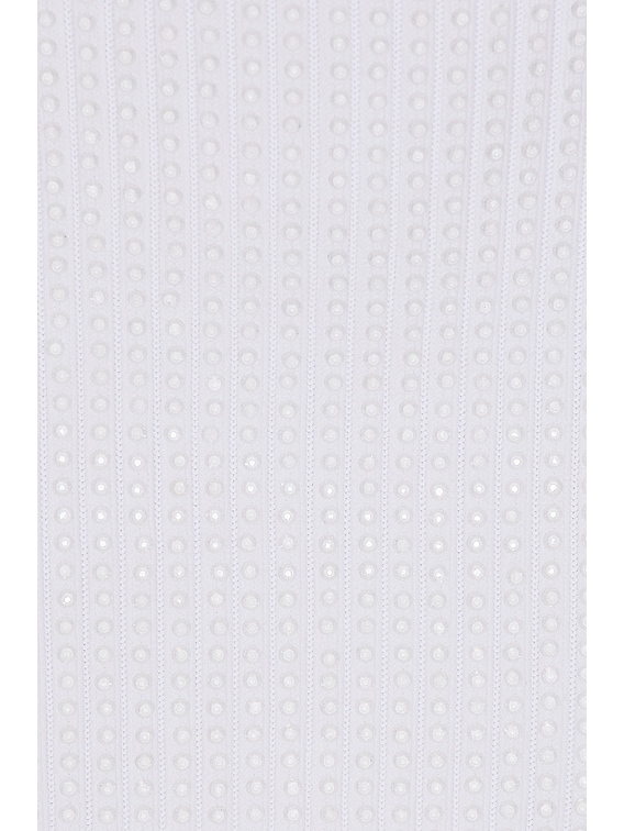 Alexander Wang Ribbed Bandeau Top in White | FWRD