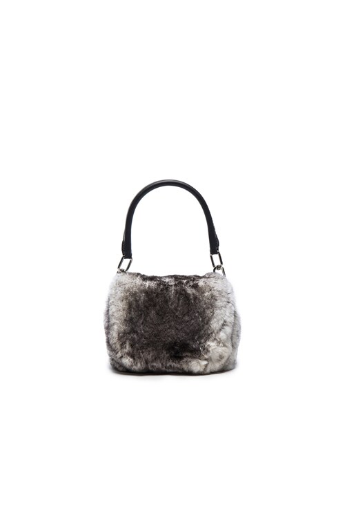 Rex Rabbit Fur Shoulder Bag Real Rex Rabbit Fur Bag Real Fur 