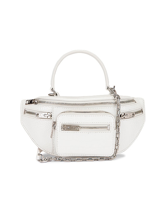 alexander wang white bag