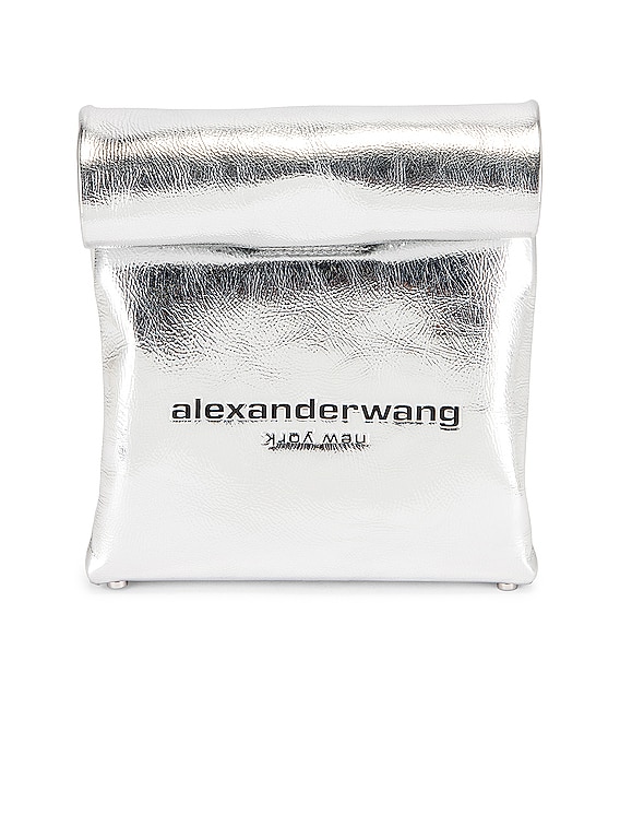 Alexander wang silver bag fashion