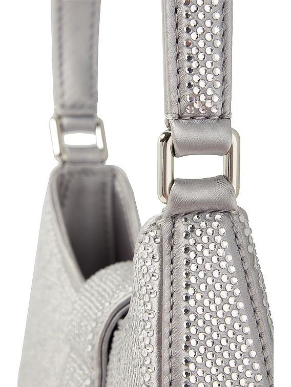 Alexander Wang W Legacy Small Hobo Bag in Alloy | FWRD
