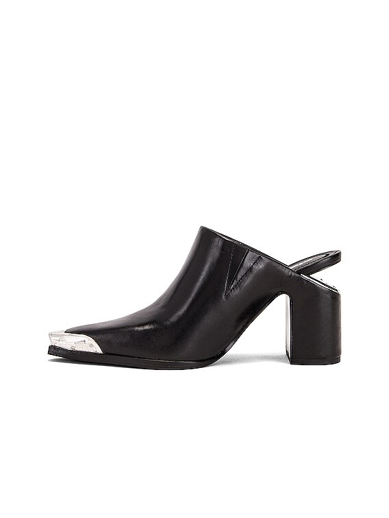 Alexander Wang Su Calf Mule in Black | FWRD