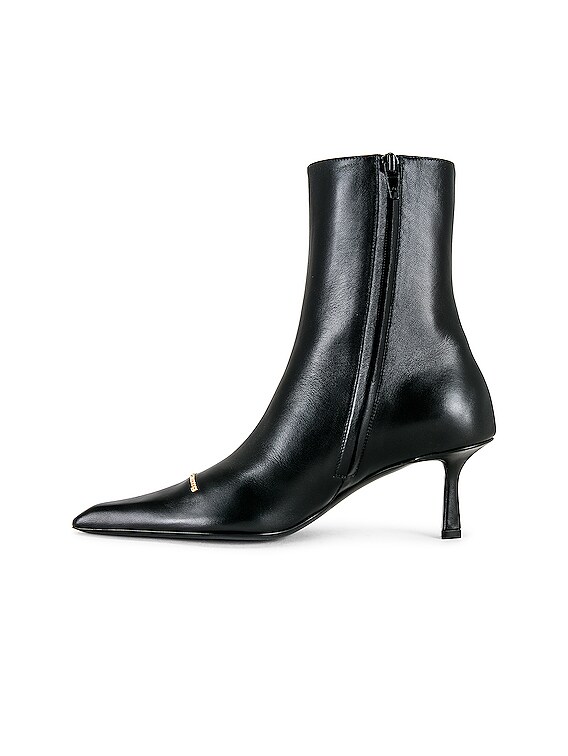 Alexander Wang Viola Zip Bootie in Black | FWRD