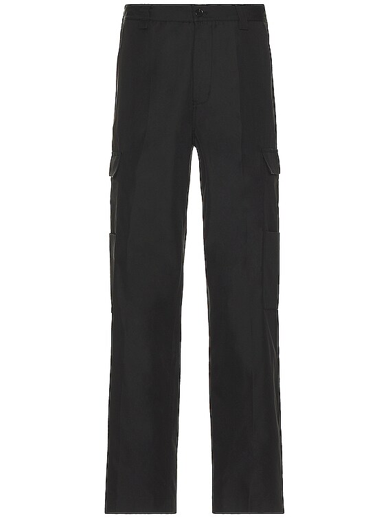 【関税込み】Axel Arigato ブラック パッチ カーゴパンツ Axel Arigato Park Cargo Pants in Black | FWRD