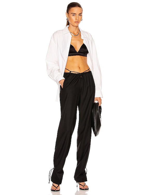 Aya Muse Baojin Pant in Black | FWRD