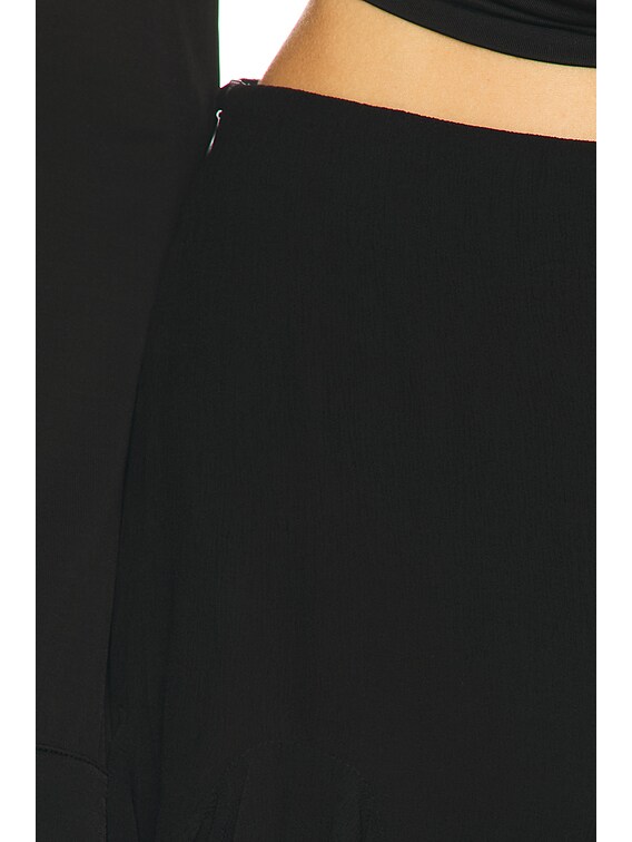 Aya Muse Avelyn Skirt in Black | FWRD