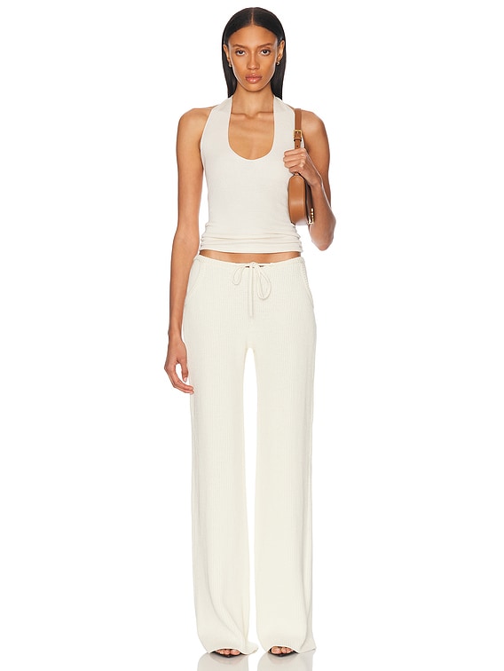 憧れの Aya FWRD | Cream in Top Halter Knit Muse バッグ