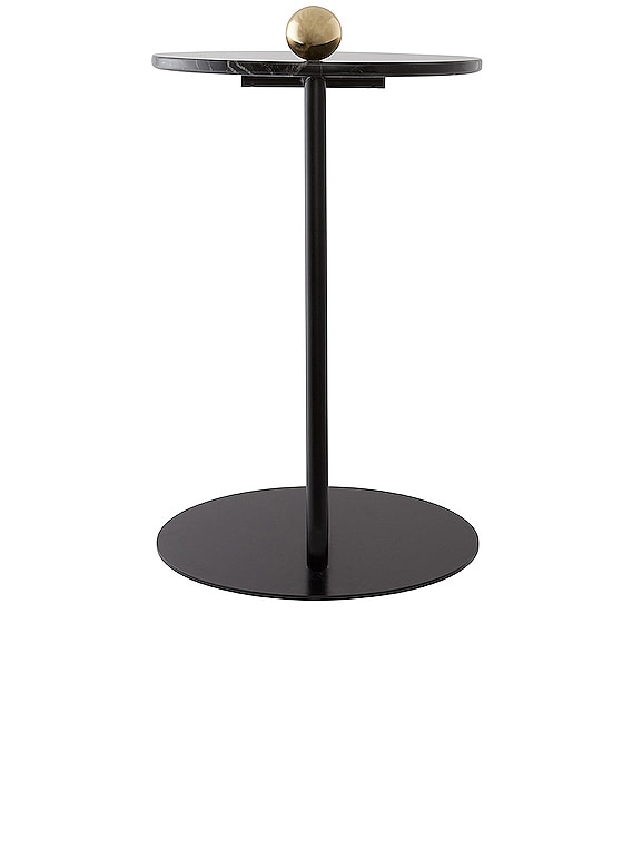 AYTM Castellum Side Table in Black Black FWRD